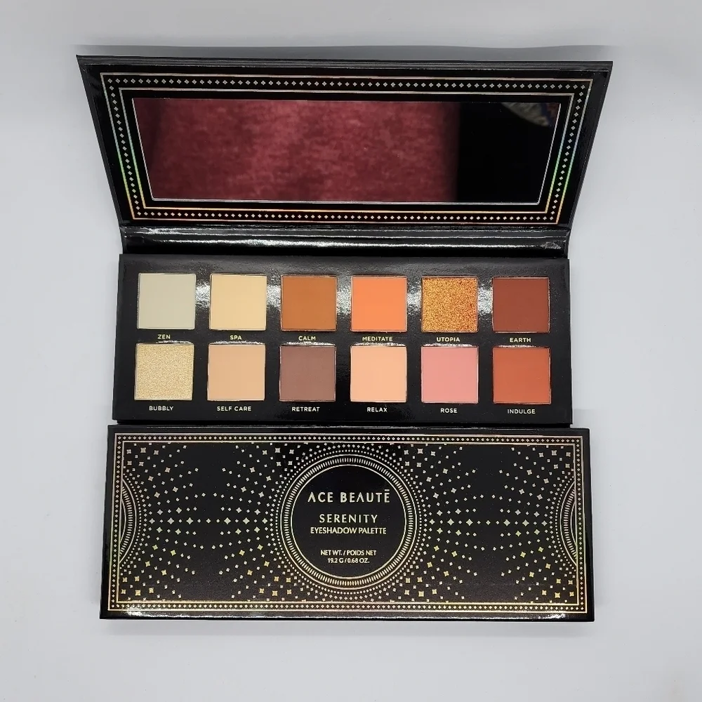 Ace Beaute Limited Edition Serenity Neutral Shades Eyeshadow Palette